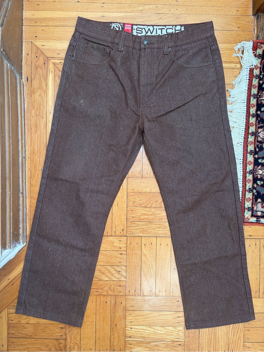 Switch New York & Co. Brown Jeans with Patch Logo - Picture 4 of 4